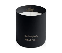 Ароматическая свеча Wellmark "Tender Affection" - сплошной черный
