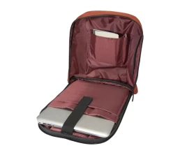 Рюкзак Luma для ноутбука с диагональю экрана 15 дюймов с защитой от кражи объемом 10 л из материала, переработанного по стандарту GRS - Brick