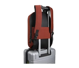 Рюкзак Luma для ноутбука с диагональю экрана 15 дюймов с защитой от кражи объемом 10 л из материала, переработанного по стандарту GRS - Brick