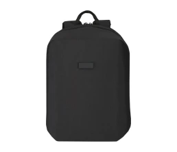 Рюкзак Luma для ноутбука с диагональю экрана 15 дюймов с защитой от кражи объемом 10 л из материала, переработанного по стандарту GRS - сплошной черный