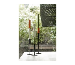 Originalhome Eden диагональные свечи - набор из 3 штук - Зеленый яркий