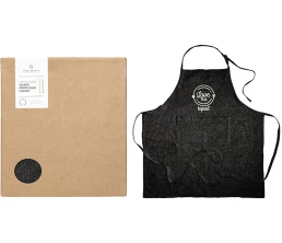 Originalhome фартук из переработанных материалов - сплошной черный