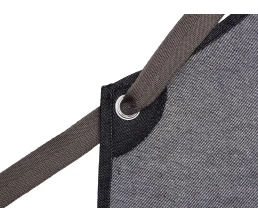 Джинсовый фартук с карманами Fry, черный