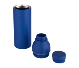 Illuminate бутылка-термос для воды с двойными стенками объемом 650 мл из переработанной нержавеющей стали, сертифицированной по стандарту RCS - Ярко-синий