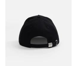 Бейсболка Classic 2.0, черная с красным кантом