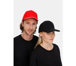 Бейсболка Classic 2.0, красная с белым кантом