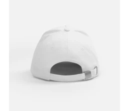 Бейсболка Classic 2.0, белая с темно-синим кантом