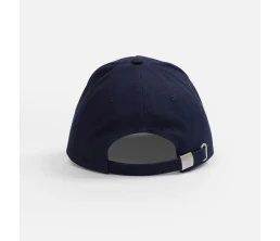 Бейсболка Classic 2.0, темно-синяя с белым кантом