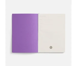 Ежедневник Flat, недатированный, фиолетовый, ver.2
