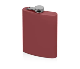 Фляжка 240 мл Remarque soft touch, 304 сталь, бургунди