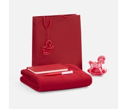 Подвеска «Лошадка-качалка», 3D-печать, красная