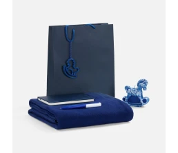 Подвеска «Лошадка-качалка», 3D-печать, синяя