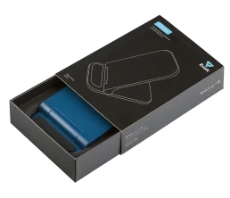 Беспроводное зарядное устройство «Foldy», 15 Вт, темно-синий