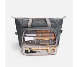 Набор для барбекю Grillmoor, темно-серый (графит)