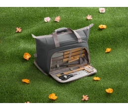 Набор для барбекю Grillmoor, темно-серый (графит)