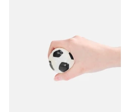 Бутылка с антистрессом Footballer, синяя