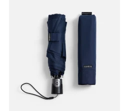 Складной зонт Take It Duo, темно-синий