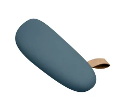 PB_Small_stone Универсальное зарядное устройство power bank в форме камня. 2600MAH. Темно-синий (чистый хлястик)