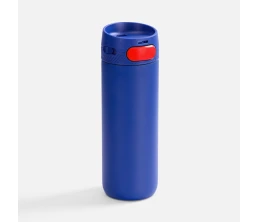 Термостакан X1 с цветной кнопкой, синий с красным