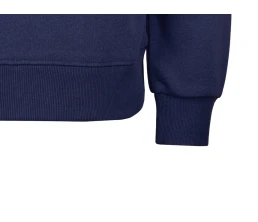 Толстовка с капюшоном оверсайз «Lisbon» унисекс, темно-синий