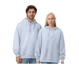 Толстовка с капюшоном оверсайз «Lisbon» унисекс, небесно-голубой