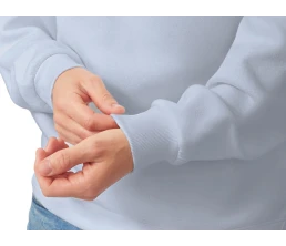 Толстовка с капюшоном оверсайз «Lisbon» унисекс, небесно-голубой