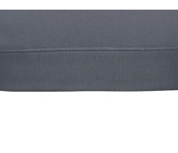 Толстовка с капюшоном оверсайз «Lisbon» унисекс, темно-серый