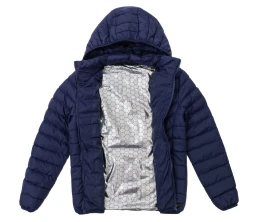 Куртка с подогревом Thermalli Chamonix, темно-синяя