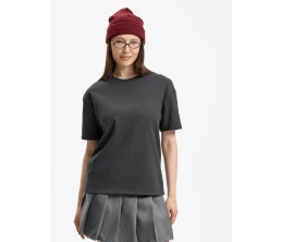 Футболка унисекс Durington, темно-серая (графит)