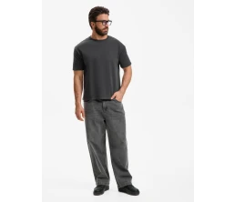 Футболка унисекс Durington, темно-серая (графит)