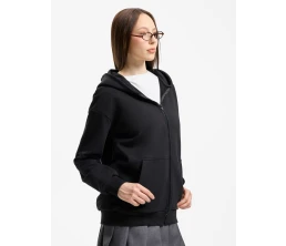 Толстовка унисекс оверсайз Sartoro, черная