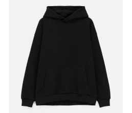 Худи унисекс оверсайз Daylero, черное
