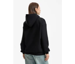 Худи унисекс оверсайз Daylero, черное