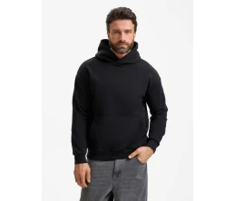 Худи унисекс оверсайз Daylero, черное