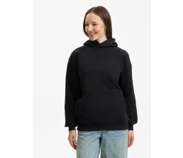 Худи унисекс оверсайз Daylero, черное