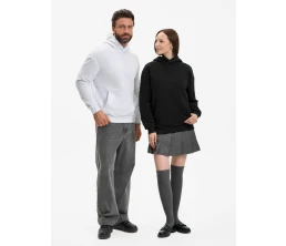 Худи унисекс оверсайз Daylero, белое