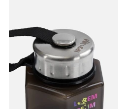 Бутылка для воды Hantelis, черная