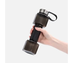 Бутылка для воды Hantelis, черная