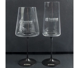 Хрустальный бокал для игристого вина на магните Trebonn SplitGlass, 2 шт, 320 мл