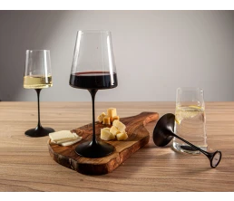 Хрустальный бокал для игристого вина на магните Trebonn SplitGlass, 2 шт, 320 мл