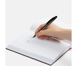 Ручка шариковая Moor Silver, ver.2, черный металлик