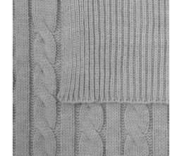 Шарф Heat Trick, серебристо-серый меланж