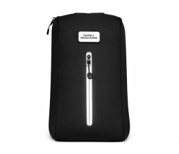 Сумка-слинг «Nomad» на одно плечо из водостойкого переработанного пластика, черный