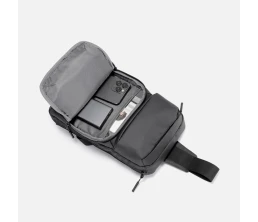 Рюкзак на одно плечо Jekko, черный