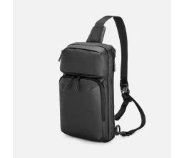 Рюкзак на одно плечо Jekko, черный