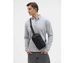 Рюкзак на одно плечо Solnex, черный