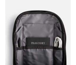 Рюкзак на одно плечо Solnex, черный