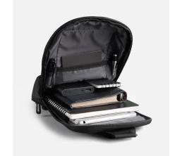 Рюкзак на одно плечо Solnex, черный