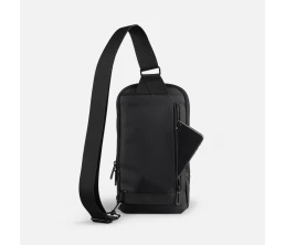 Рюкзак на одно плечо Solnex, черный