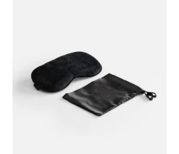 Двухстороняя маска для сна Veluto, черная